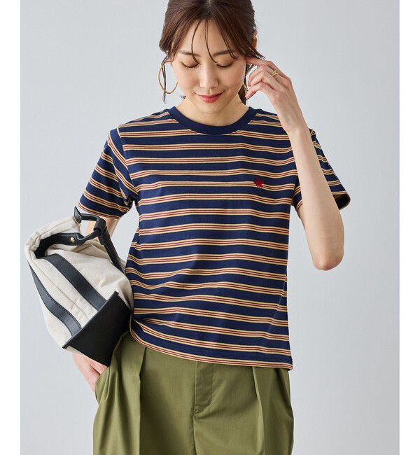 Rope&rsquo;Picnic「【BEVERLYHILLS POLO CLUB・一部店舗限定】アイコン刺繍コンパクトTシャツ」|Tシャツ・カットソー|