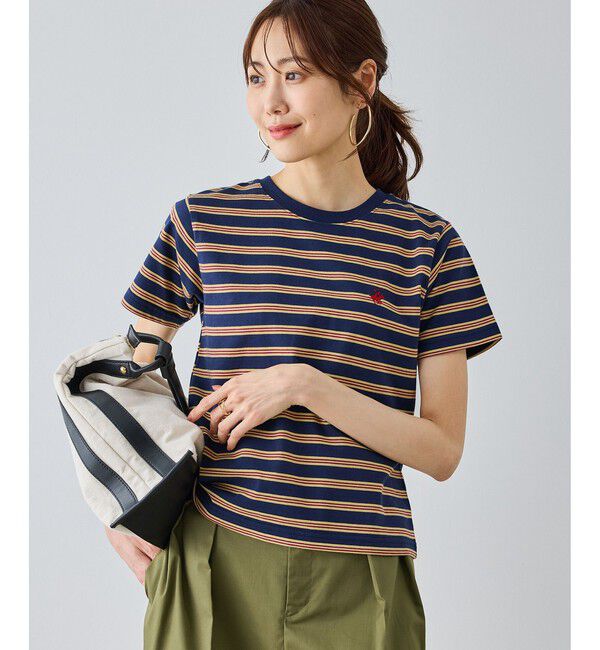 Rope&rsquo;Picnic「【BEVERLYHILLS POLO CLUB・一部店舗限定】アイコン刺繍コンパクトTシャツ」|Tシャツ・カットソー|