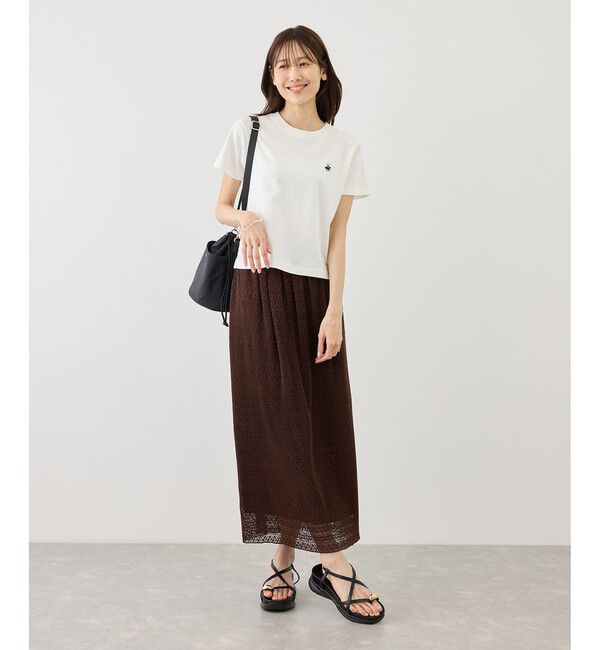 Rope&rsquo;Picnic「【BEVERLYHILLS POLO CLUB・一部店舗限定】アイコン刺繍コンパクトTシャツ」|Tシャツ・カットソー|