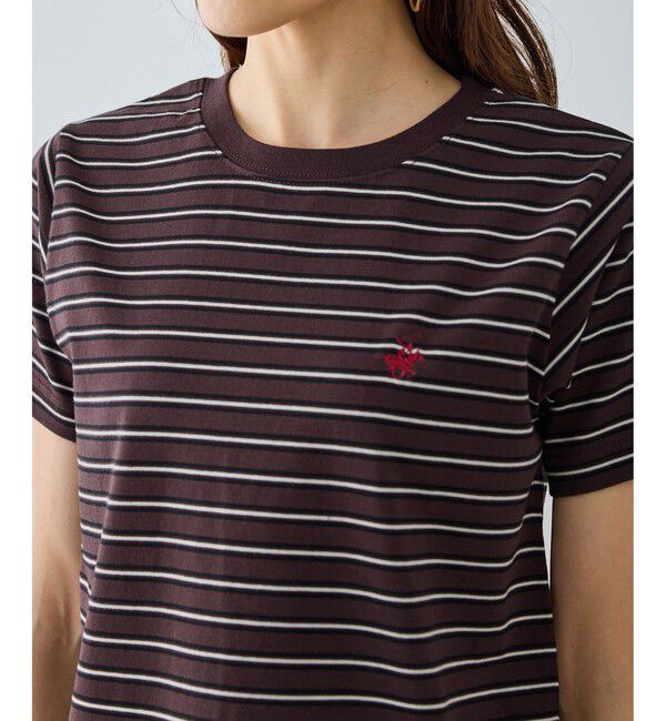 Rope&rsquo;Picnic「【BEVERLYHILLS POLO CLUB・一部店舗限定】アイコン刺繍コンパクトTシャツ」|Tシャツ・カットソー|