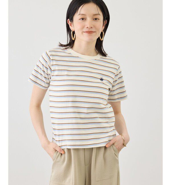Rope&rsquo;Picnic「【BEVERLYHILLS POLO CLUB・一部店舗限定】アイコン刺繍コンパクトTシャツ」|Tシャツ・カットソー|キナリ(16)