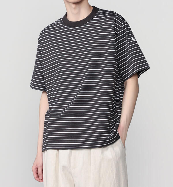 ORCIVAL「ORCIVAL | コットン ストレッチ クルーネック半袖Tシャツ MEN」|Tシャツ・カットソー|BLACK系3