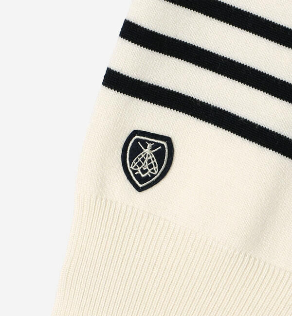 ORCIVAL「ORCIVAL | クルーネックボーダーニットプルオーバー MEN」|ニット・セーター|