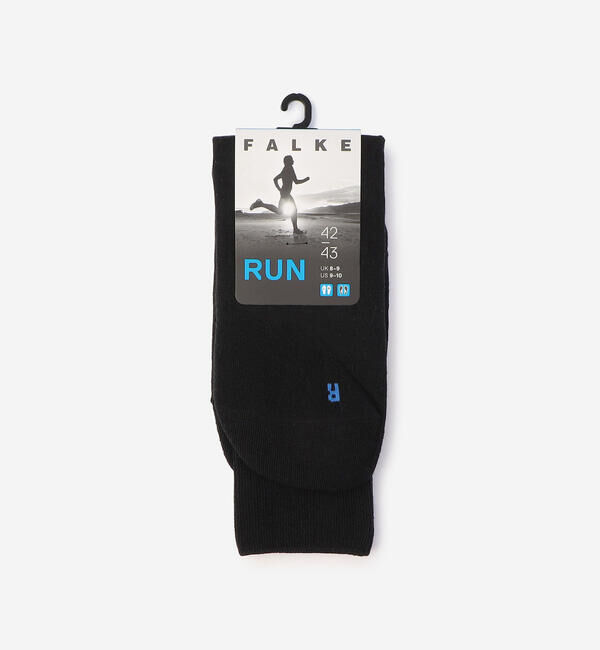 FALKE 「FALKE | 16605 RUN SOCKS MEN」|ソックス|BLACK