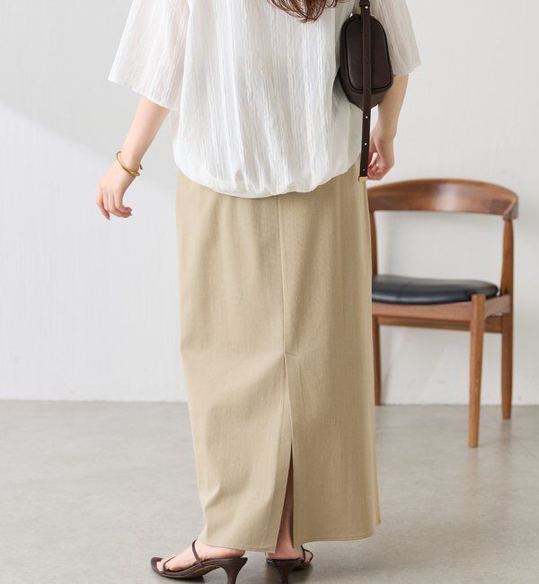  「【SALE ITEMに追加！/人気シリーズ】トリコットIラインスカート」|スカート|
