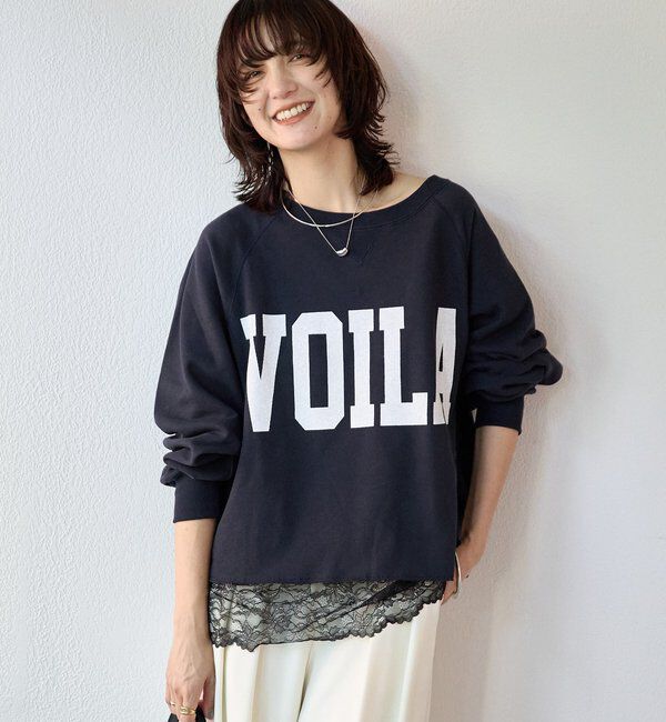  「【Yossshiiii企画】ワイドロゴカットオフスウェット」|Tシャツ・カットソー|