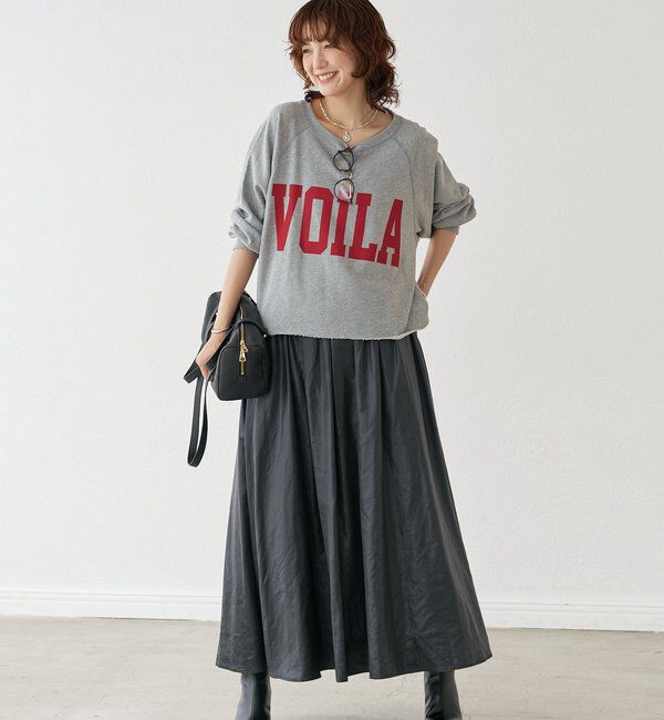  「【Yossshiiii企画】ワイドロゴカットオフスウェット」|Tシャツ・カットソー|