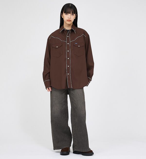 ABAHOUSE「【Wrangler / ラングラー】W12116 WESTERN SHRTS /」|シャツ・ブラウス|