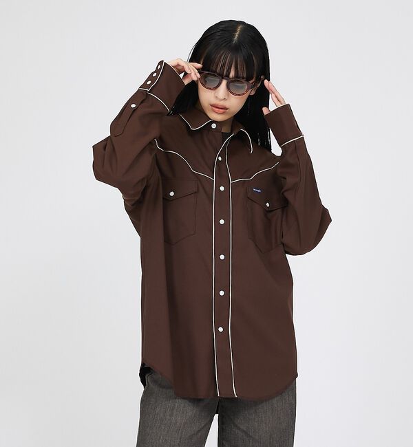 ABAHOUSE「【Wrangler / ラングラー】W12116 WESTERN SHRTS /」|シャツ・ブラウス|