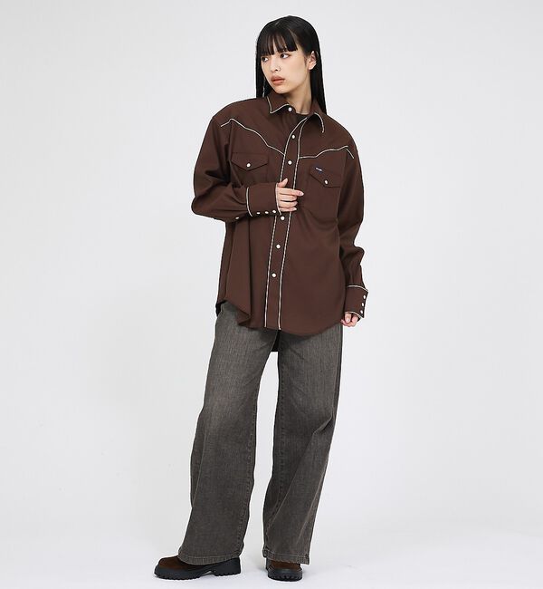 ABAHOUSE「【Wrangler / ラングラー】W12116 WESTERN SHRTS /」|シャツ・ブラウス|