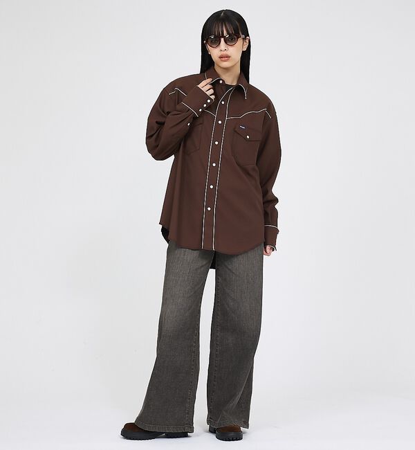 ABAHOUSE「【Wrangler / ラングラー】W12116 WESTERN SHRTS /」|シャツ・ブラウス|