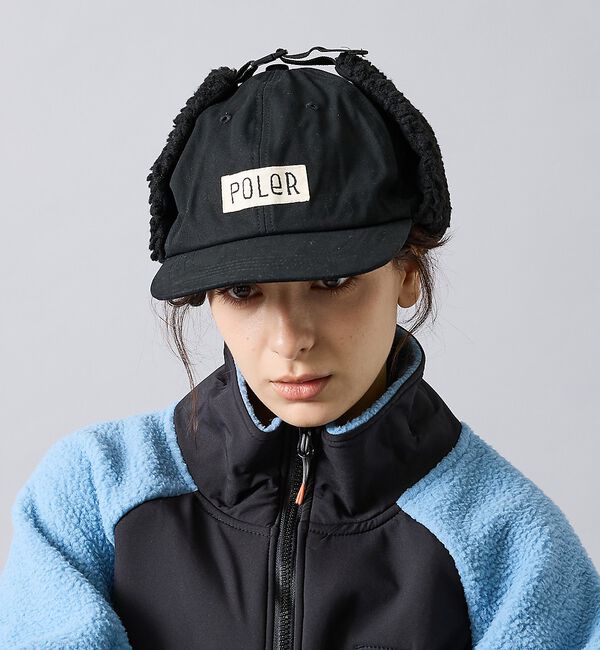 ABAHOUSE「【POLER / ポーラー】2WAY COTTON BOA FLAP CAP /」|その他|