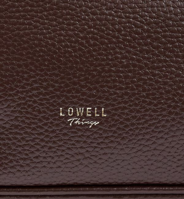 LOWELL things「【新色追加】Raffy/レザースクエアボストン」|ボストンバッグ|