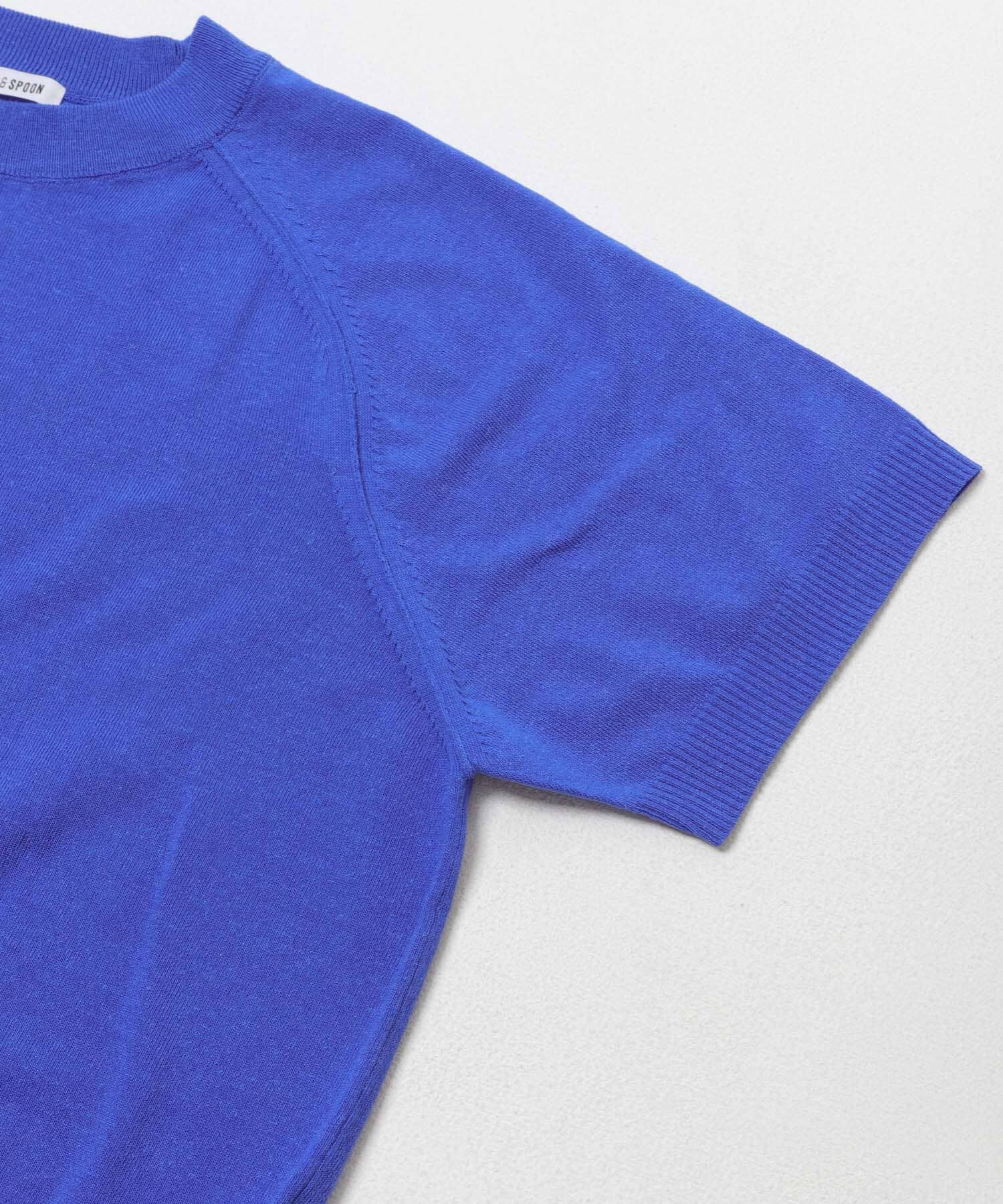 URBAN RESEARCH DOORS「FORK&SPOON　ラグランスリーブニットTシャツ」|ニット・セーター|