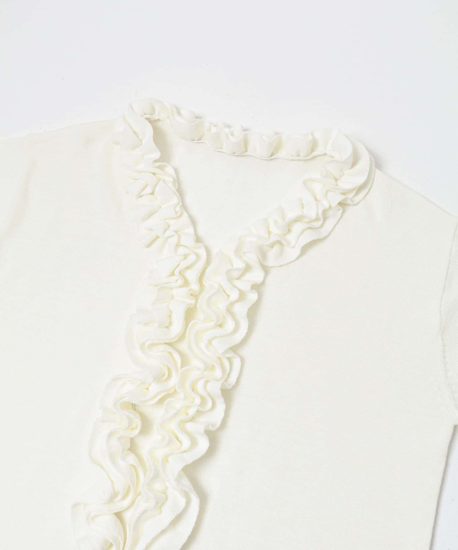 Sonny Label 「『WEB限定』フロントフリルニットプルオーバー」|ニット・セーター|