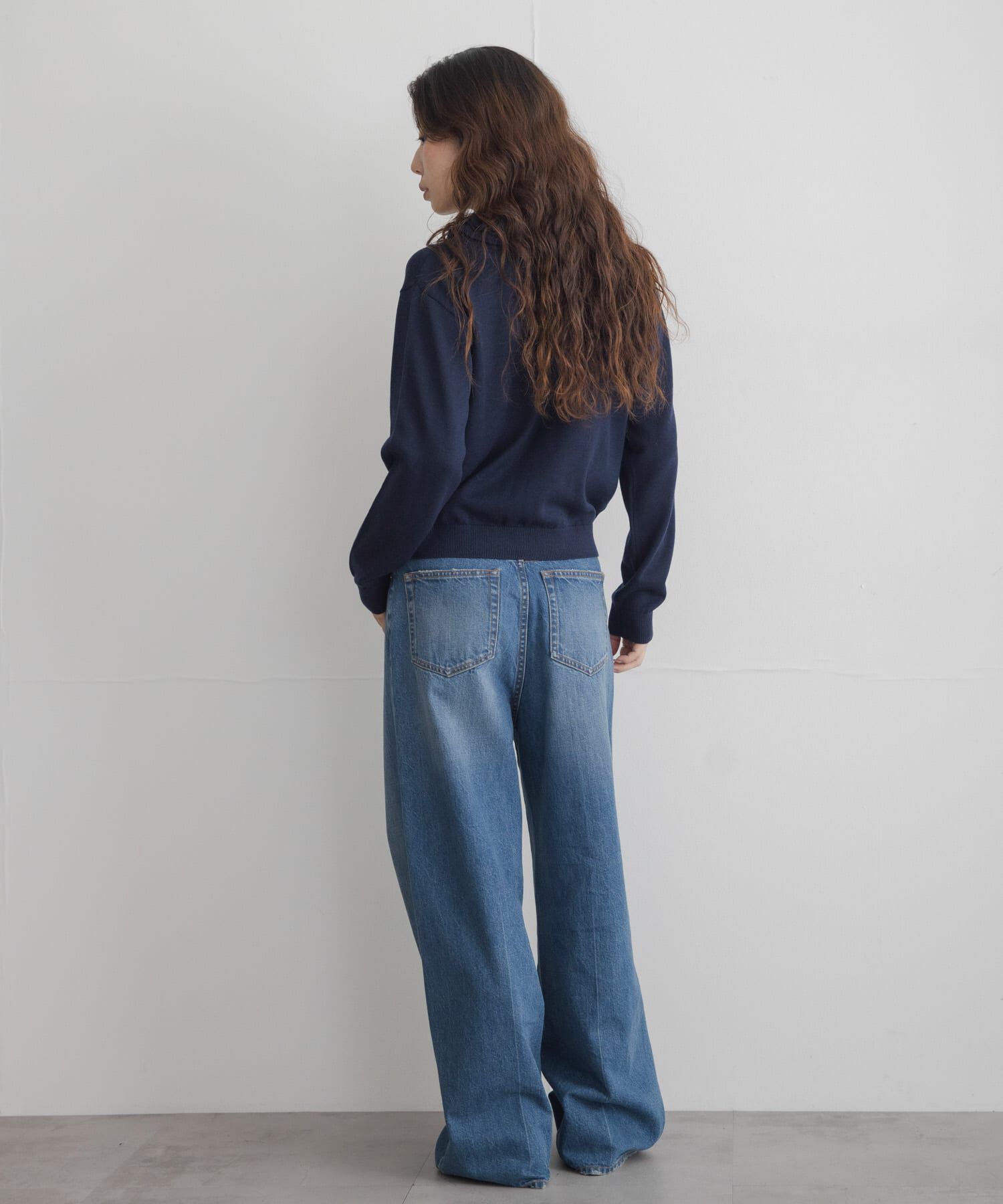 Sonny Label 「『WEB限定』フロントフリルニットプルオーバー」|ニット・セーター|