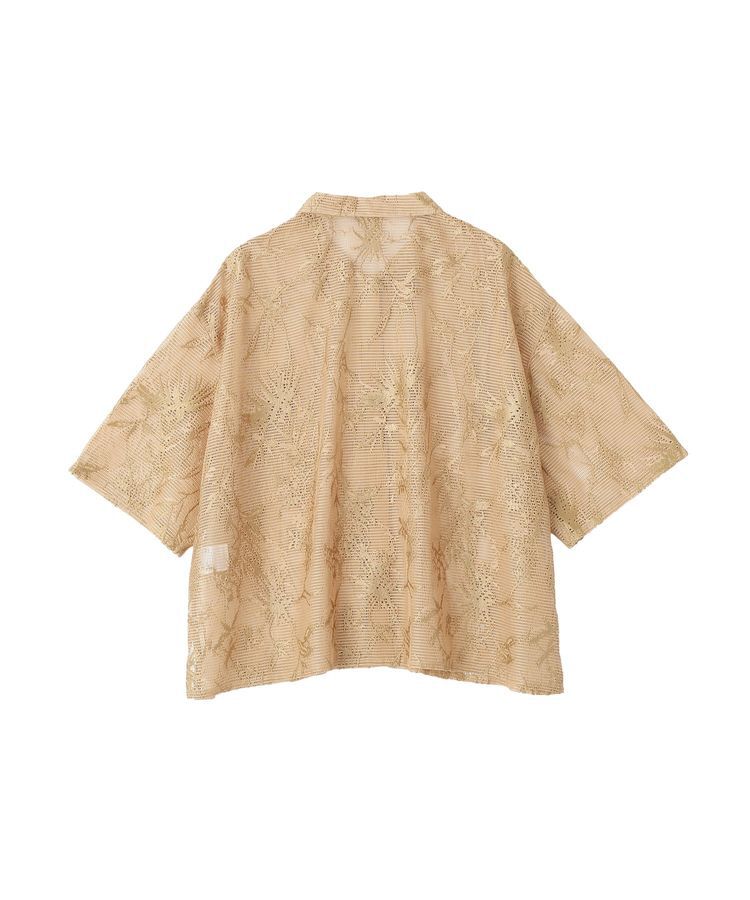 AMERICAN HOLIC「【2点セット】メッシュレース半袖シャツ+スカーフ」|シャツ・ブラウス|