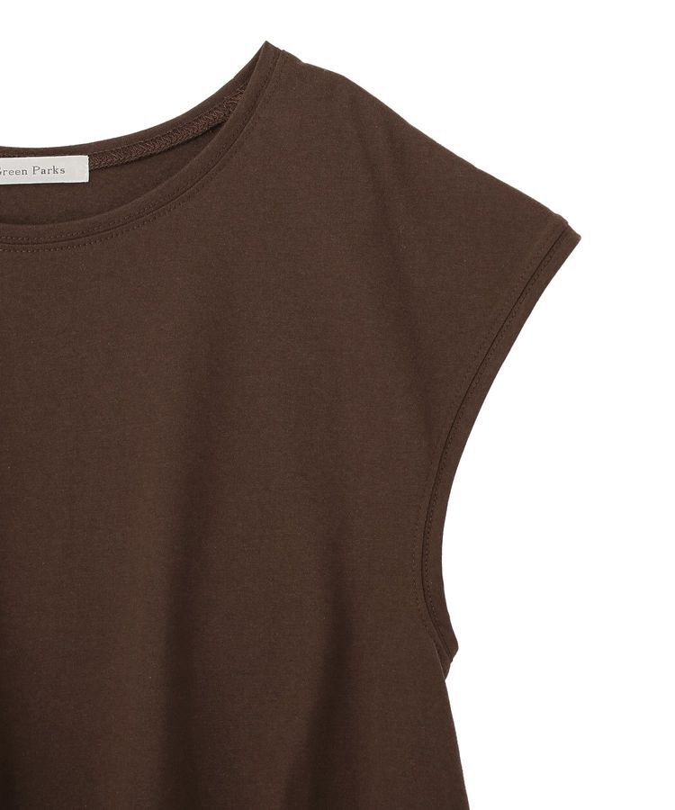 Green Parks「裾レースイレヘムフレンチTシャツ」|Tシャツ・カットソー|