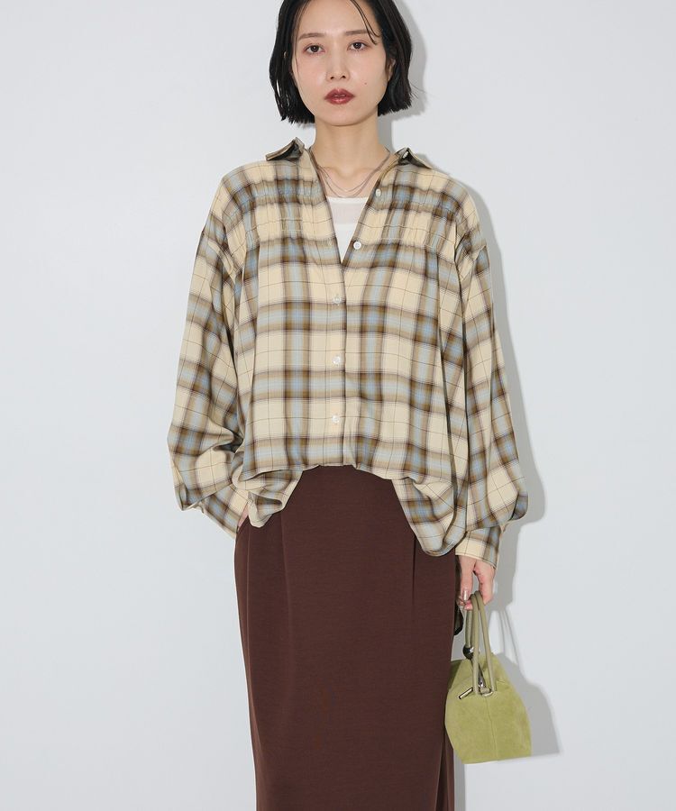 Green Parks「【しゃれシャツ】2wayシャーリングシャツ」|シャツ・ブラウス|