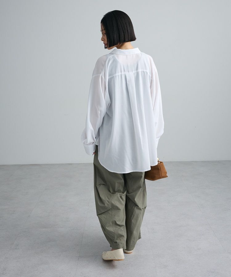 Green Parks「【しゃれシャツ】2wayシャーリングシャツ」|シャツ・ブラウス|