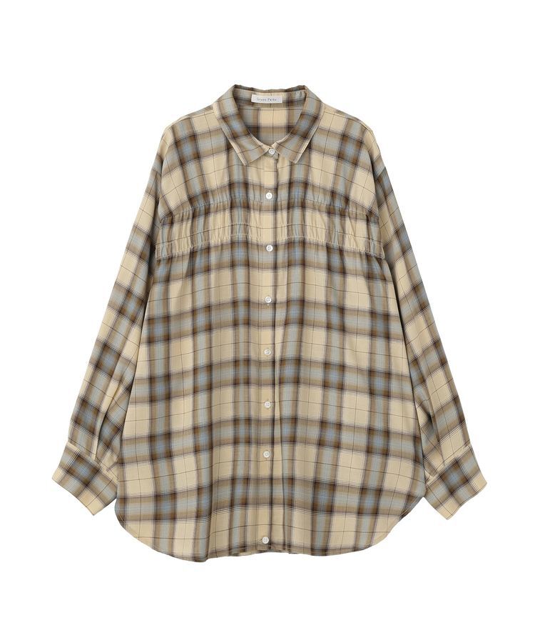 Green Parks「【しゃれシャツ】2wayシャーリングシャツ」|シャツ・ブラウス|