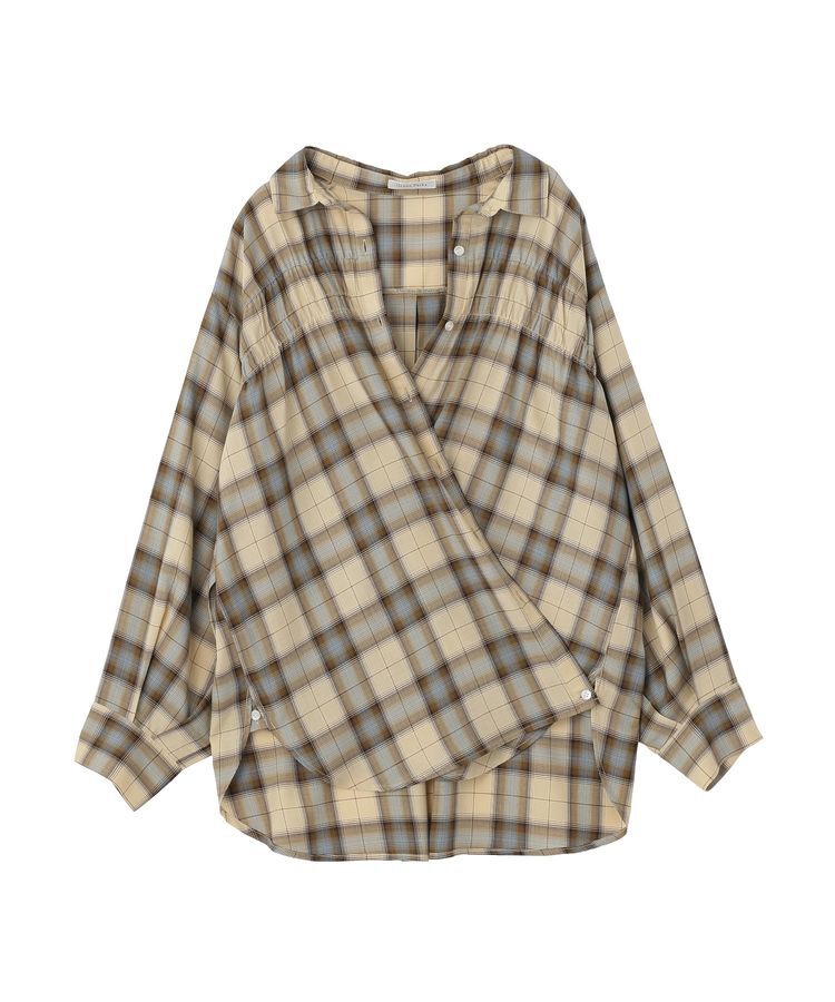 Green Parks「【しゃれシャツ】2wayシャーリングシャツ」|シャツ・ブラウス|