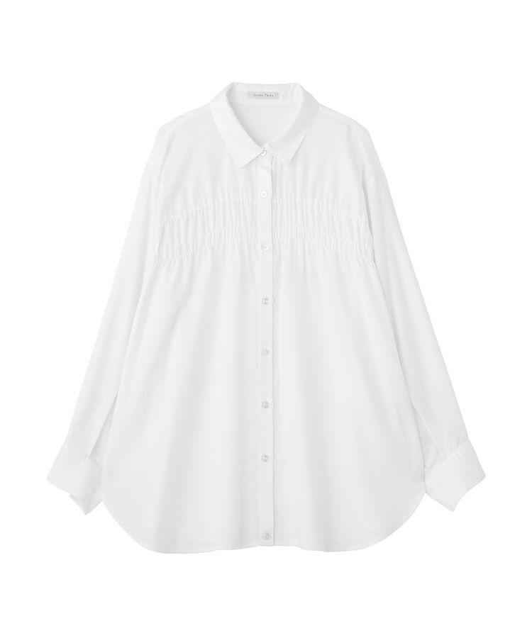 Green Parks「【しゃれシャツ】2wayシャーリングシャツ」|シャツ・ブラウス|