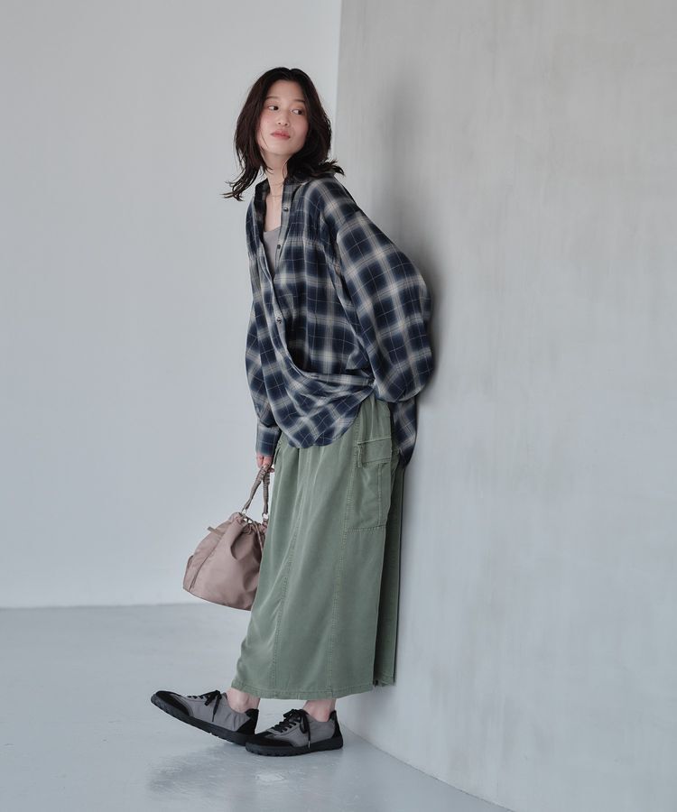 Green Parks「【しゃれシャツ】2wayシャーリングシャツ」|シャツ・ブラウス|