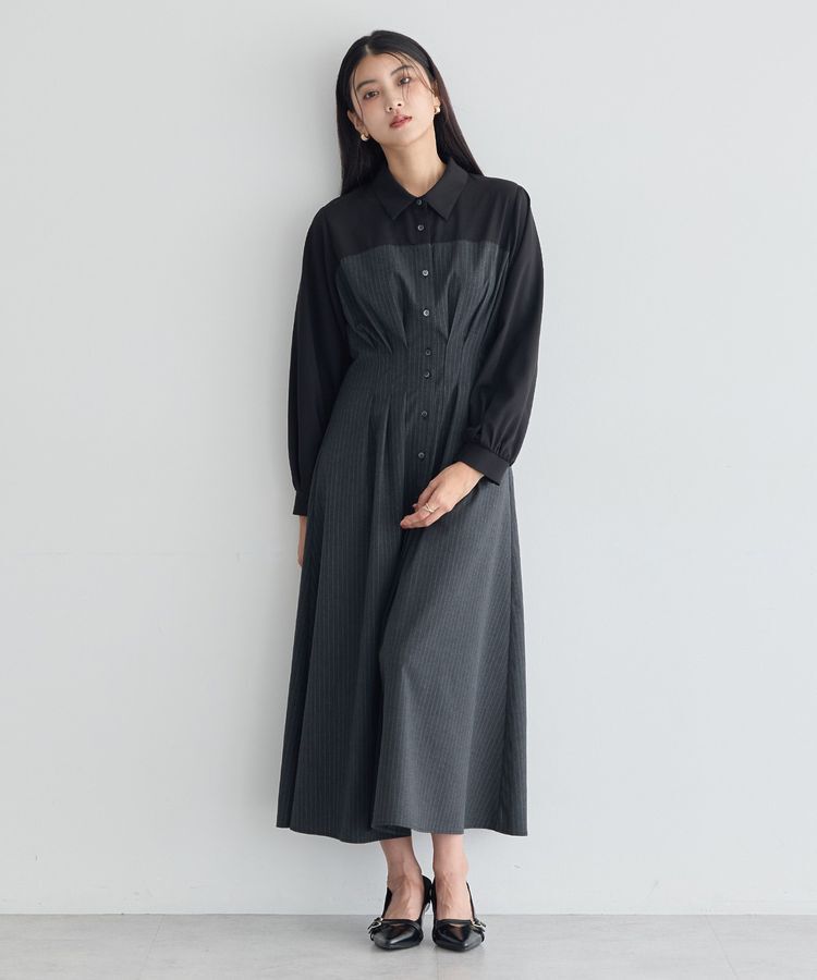 YECCA VECCA「ベアドッキングワンピース」|ワンピース|