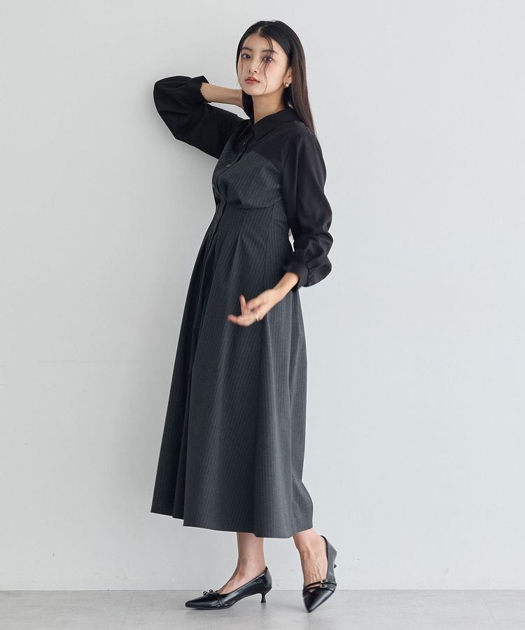 YECCA VECCA「ベアドッキングワンピース」|ワンピース|