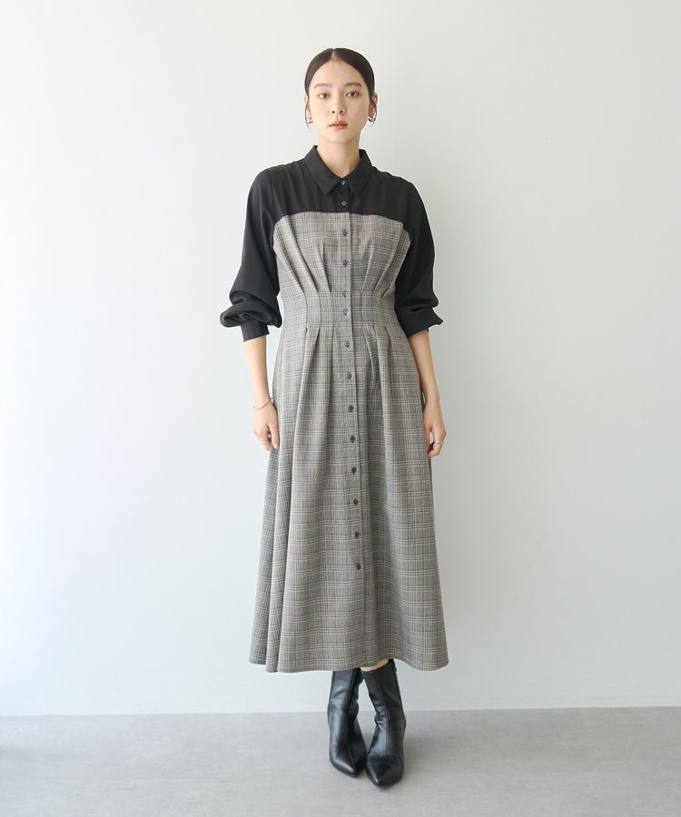YECCA VECCA「ベアドッキングワンピース」|ワンピース|