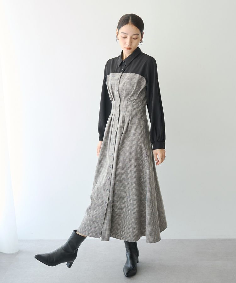 YECCA VECCA「ベアドッキングワンピース」|ワンピース|