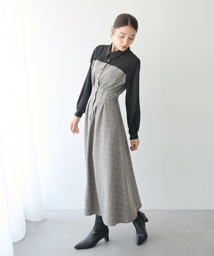 YECCA VECCA「ベアドッキングワンピース」|ワンピース|