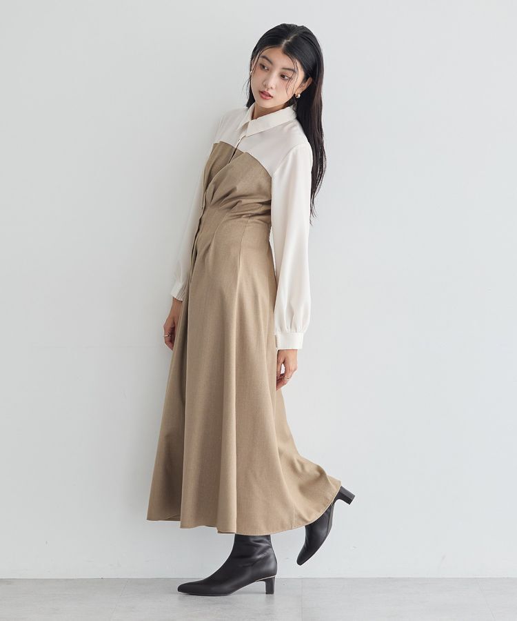 YECCA VECCA「ベアドッキングワンピース」|ワンピース|