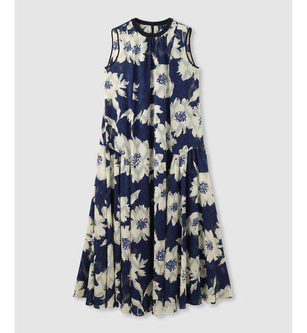 allureville「◇BIG FLOWER シアードレス」|ワンピース|