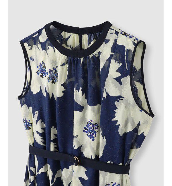 allureville「◇BIG FLOWER シアードレス」|ワンピース|