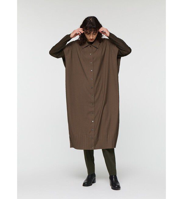 mizuiro ind「mizuiro ind T/Rセンタープレスパンツ」|その他|