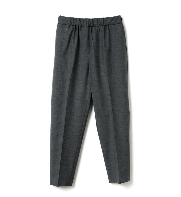 mizuiro ind「mizuiro ind T/Rセンタープレスパンツ」|その他|ダークグレー