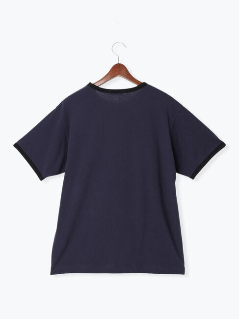 Te chichi「【Disney】MICKEY&FRIENDS/リンガーTシャツ」|Tシャツ・カットソー|