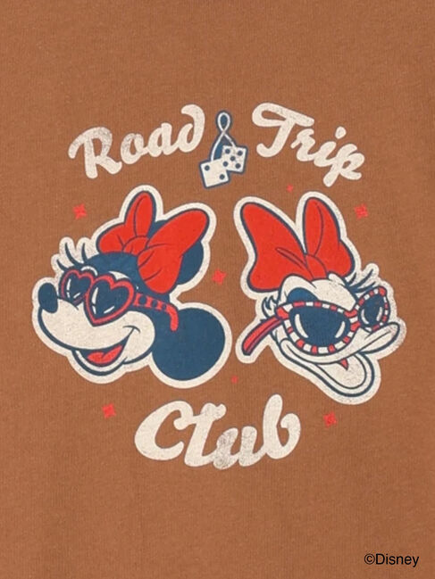Te chichi「【Disney】MICKEY&FRIENDS/リンガーTシャツ」|Tシャツ・カットソー|