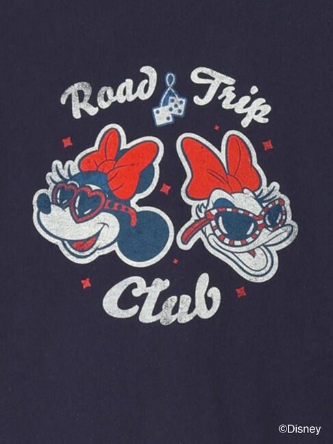 Te chichi「【Disney】MICKEY&FRIENDS/リンガーTシャツ」|Tシャツ・カットソー|