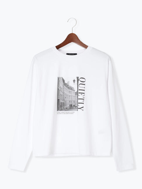 Te chichi「アソートフォトプリントロンT」|Tシャツ・カットソー|オフホワイト