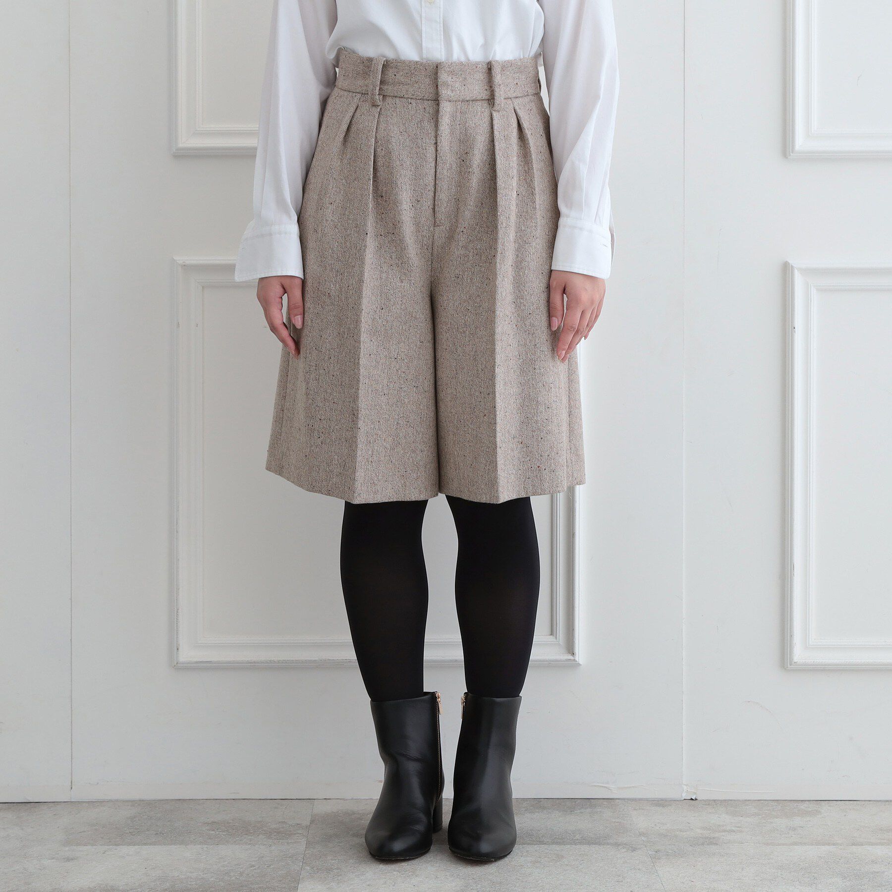 DRESSTERIOR「【セットアップ可】ネップツイードバミューダパンツ」|その他|