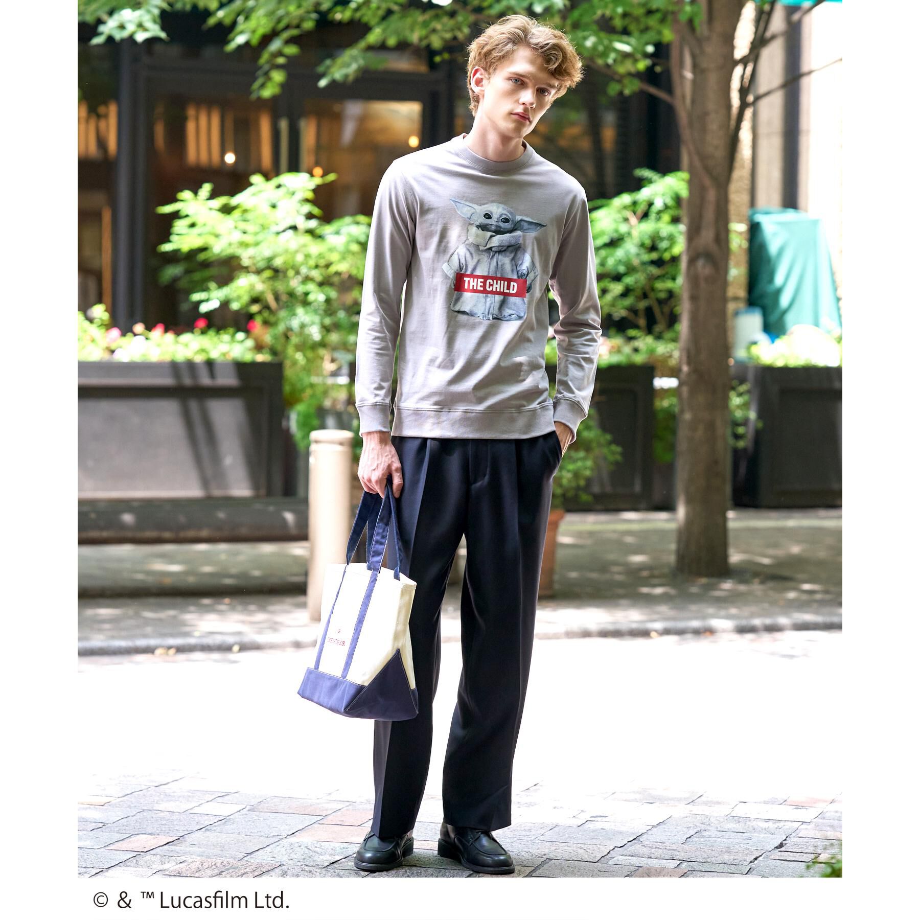 DRESSTERIOR「【接触冷感】STAR WARS ストリートロングTシャツ」|Tシャツ・カットソー|