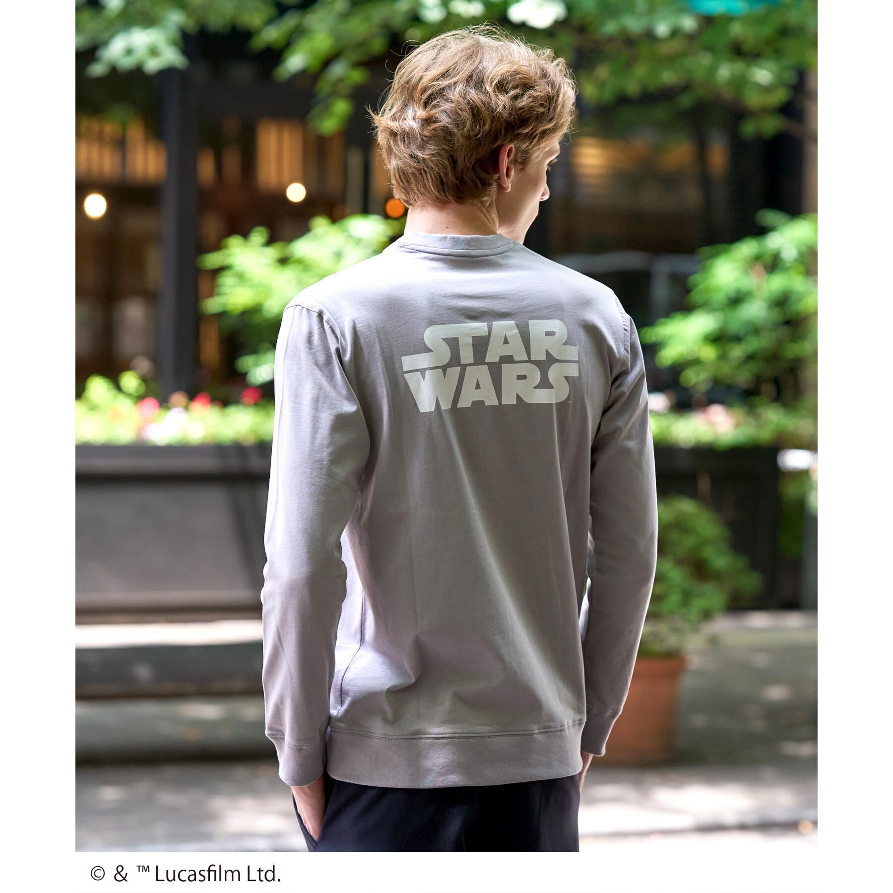 DRESSTERIOR「【接触冷感】STAR WARS ストリートロングTシャツ」|Tシャツ・カットソー|