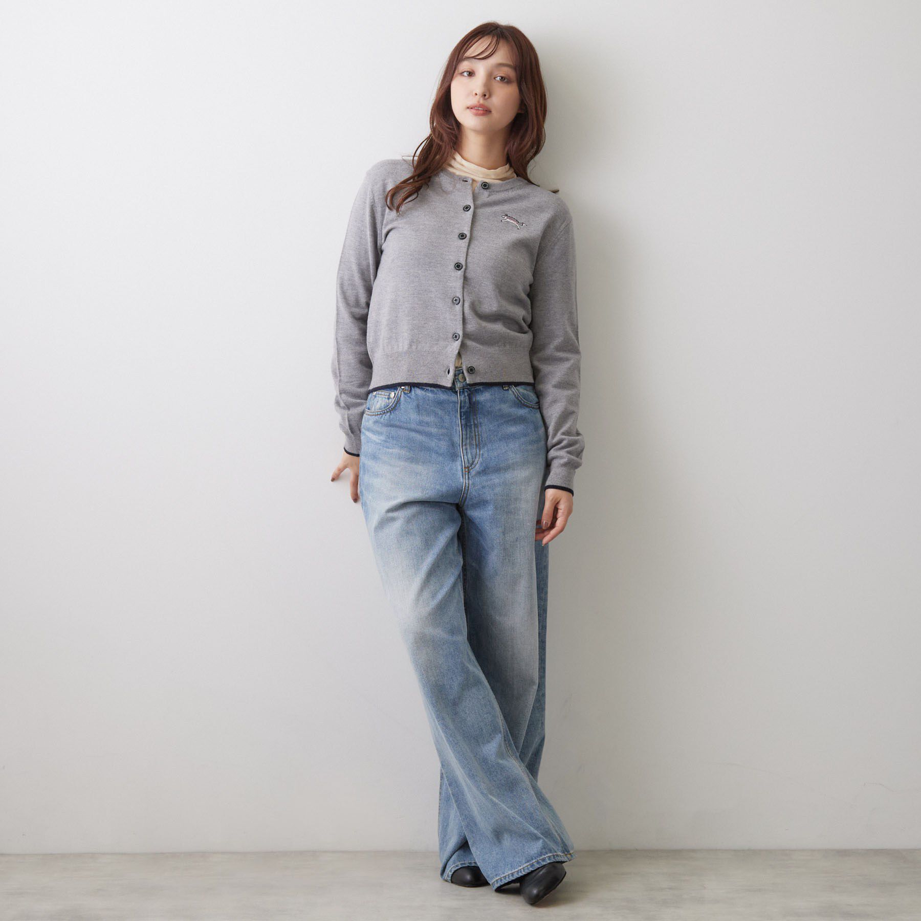 DRESSTERIOR「ゼニアバルーファ キャッシュウール カーディガン」|カーディガン|