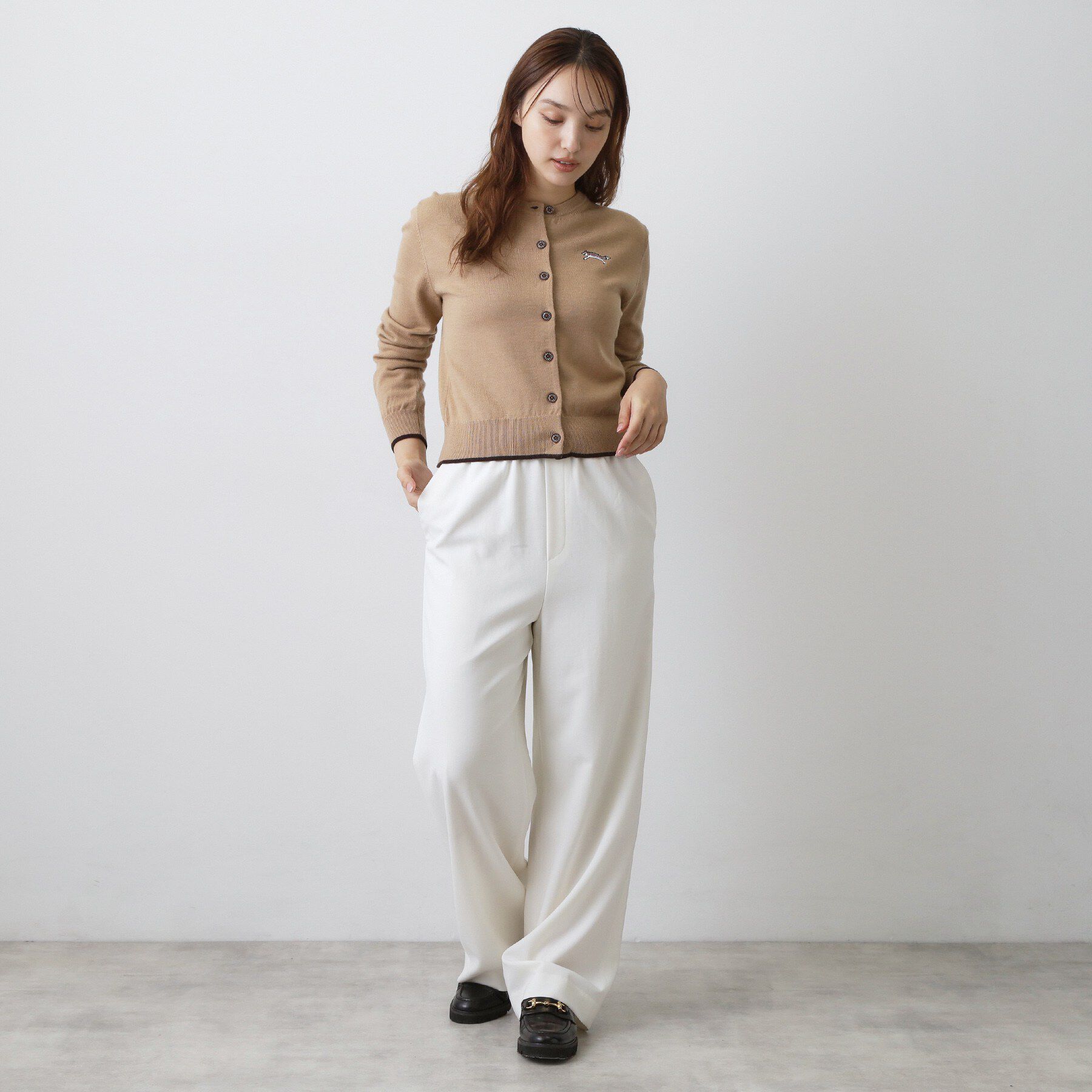 DRESSTERIOR「ゼニアバルーファ キャッシュウール カーディガン」|カーディガン|