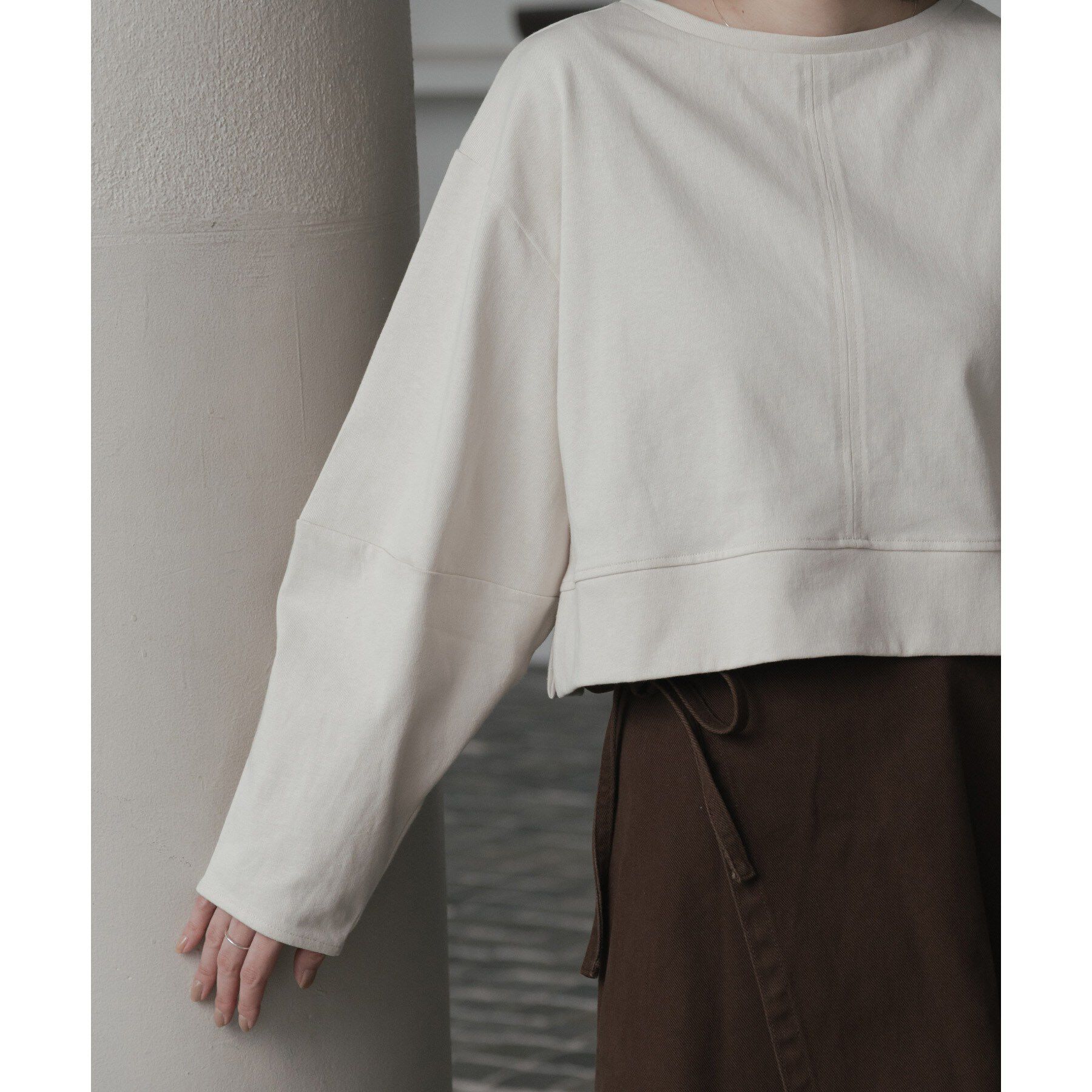 GALLEST「ロングスリーブフォルムカットソー」|Tシャツ・カットソー|