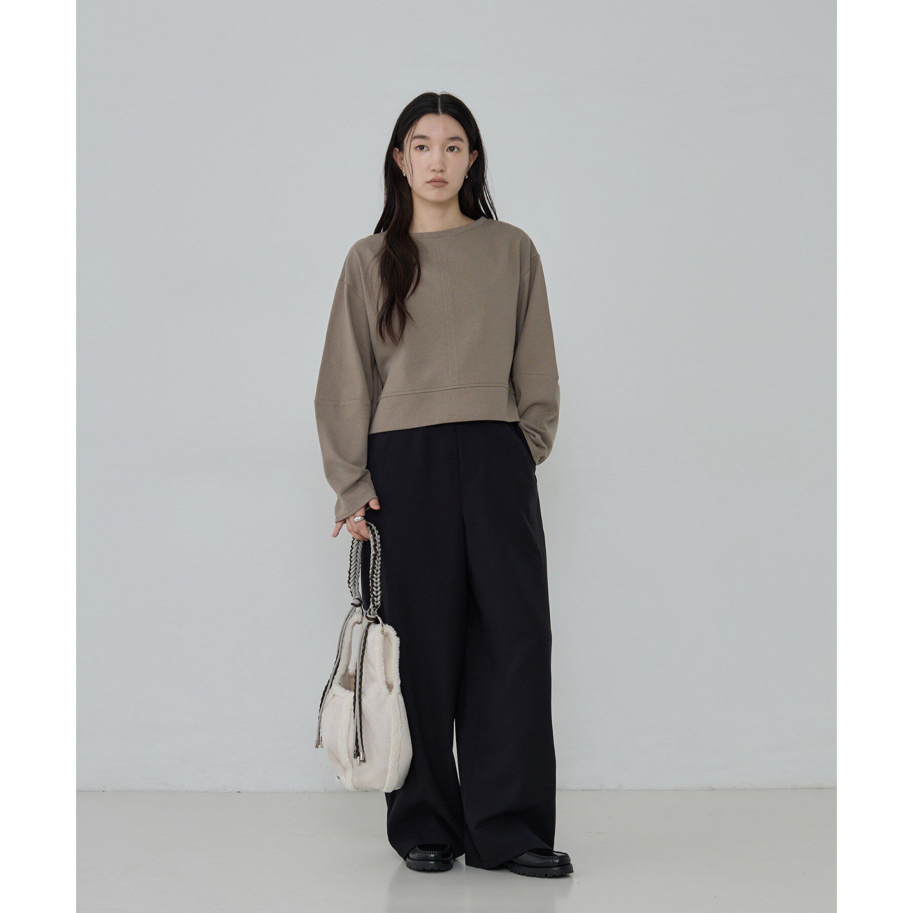 GALLEST「ロングスリーブフォルムカットソー」|Tシャツ・カットソー|