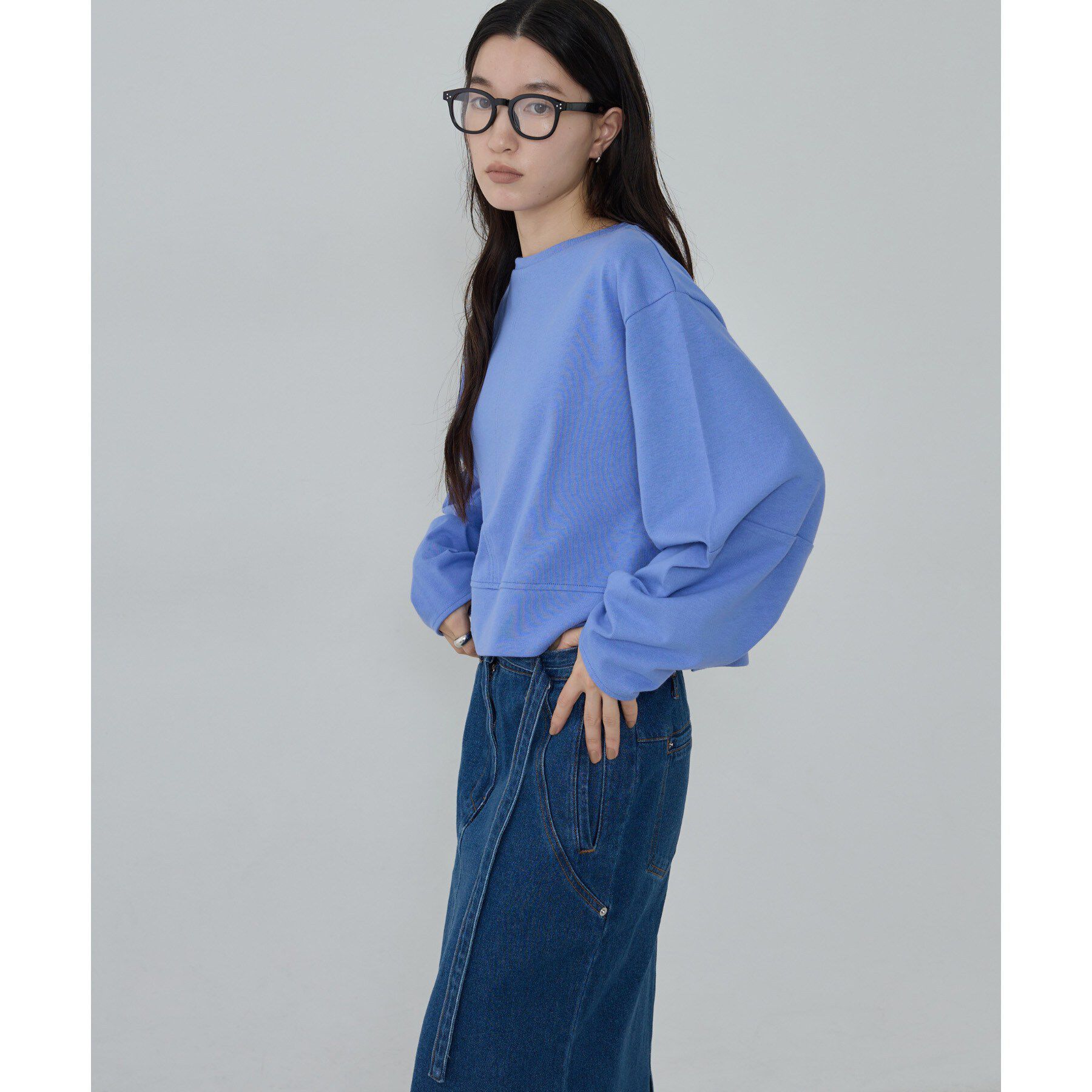 GALLEST「ロングスリーブフォルムカットソー」|Tシャツ・カットソー|